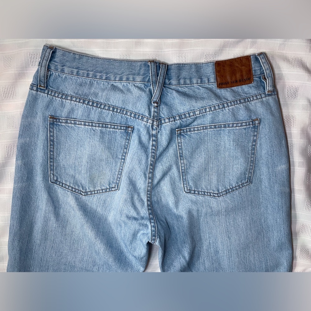Point Sur Denim High Waisted Tapered Jeans - Picture 13 of 16